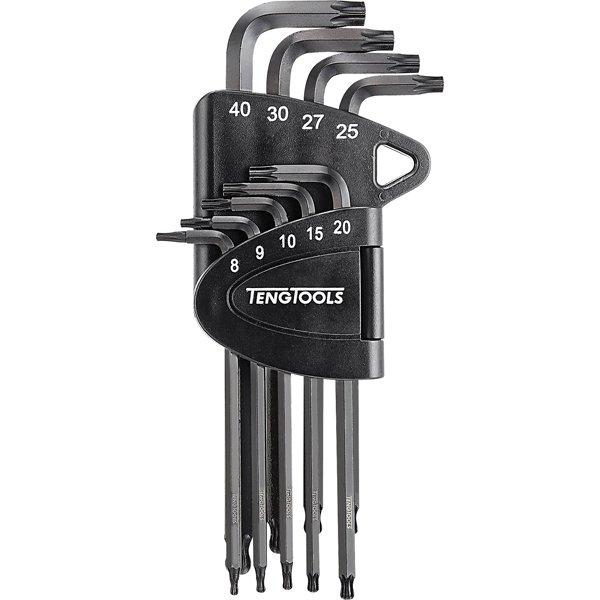 9 Piece Chrome Molybdenum TX Key Set
